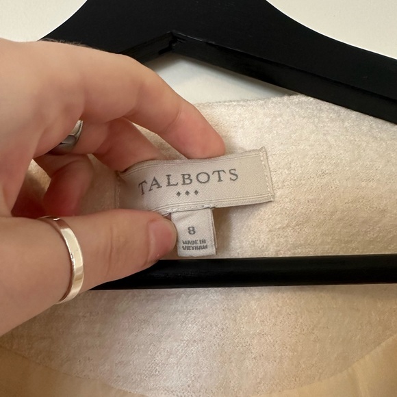 NWOT Talbots White Blazer (size 8) - Picture 2 of 4